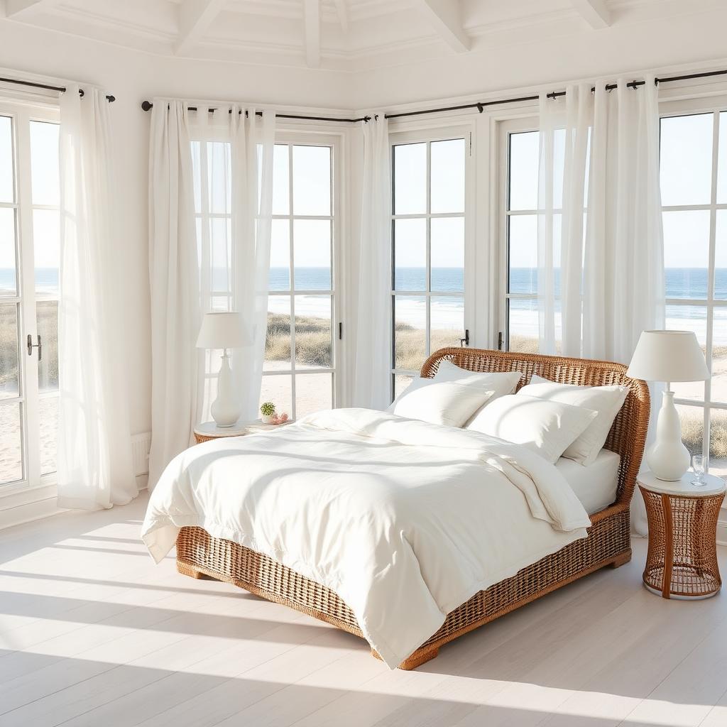 Bedroom at daybreak